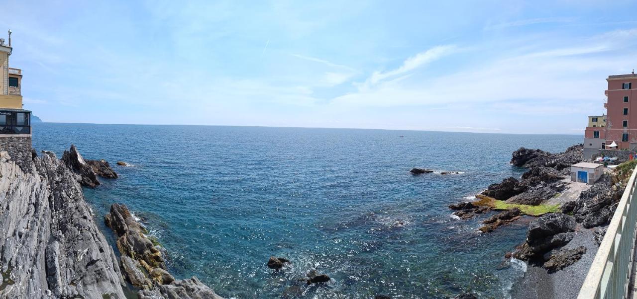 Incantevole Appartamento Genova Quinto Vicino Alla Spiaggia Exterior foto