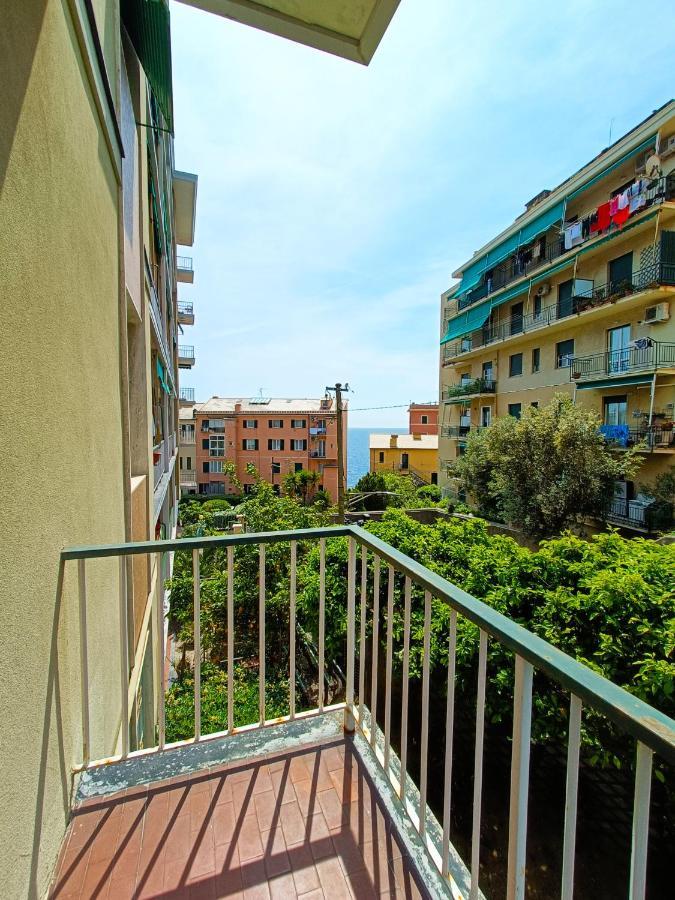 Incantevole Appartamento Genova Quinto Vicino Alla Spiaggia Exterior foto